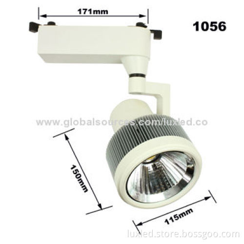 LED track light 24W COB, 3 phase